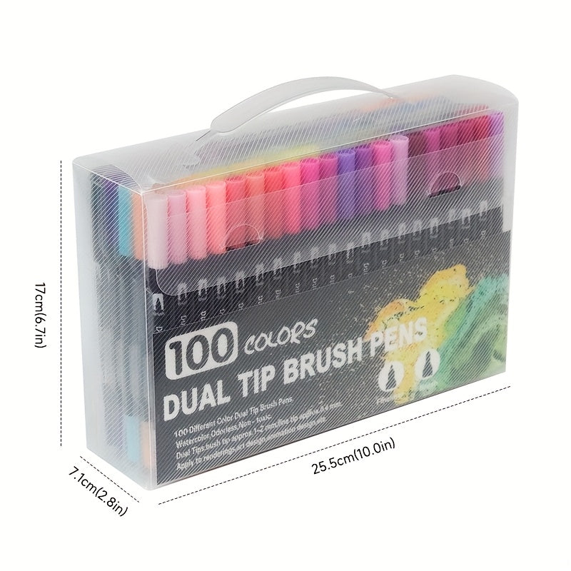 Double Headed Watercolor Pen Set With Art Markers For Painting