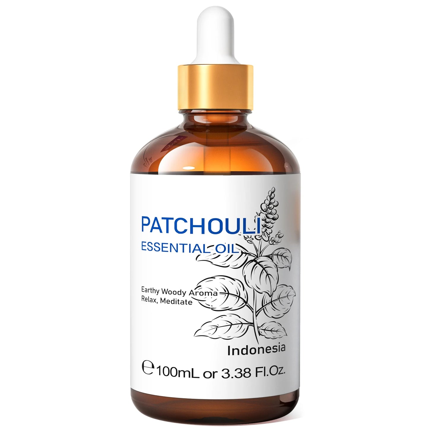 HIQILI Patchouli Essential Oil For Aromatherapy Diffuser And Humidifier