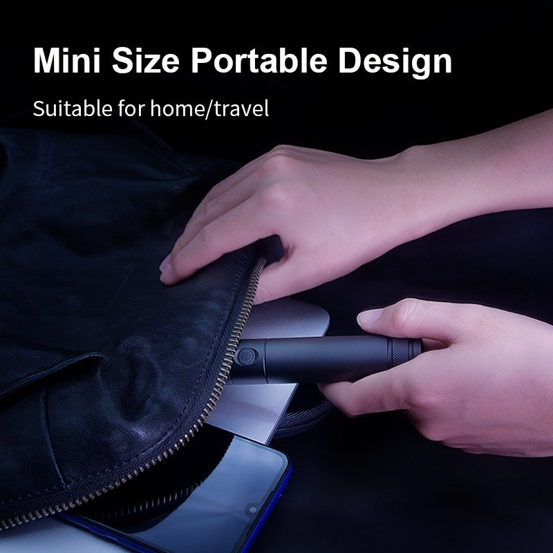 WUZHISHANG High Lumen Flashlight 550 Lumens Five Mode Adjustable Focus Floodlight USB Type C Rechargeable