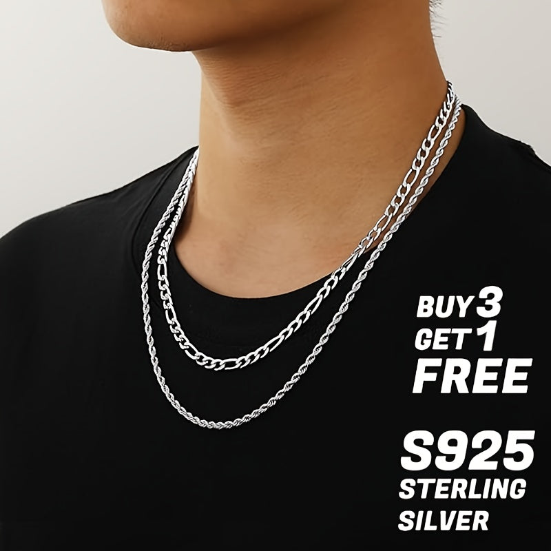 Hot Seller! Affordable 3mm Twisted Chain Necklace, Suitable For Both Teenager And Teenager. Perfect For Girlfriends, Mothers, Daughters. Suitable For Anniversaries, Birthdays And Special Occasions. The Perfect Gift For Boyfri