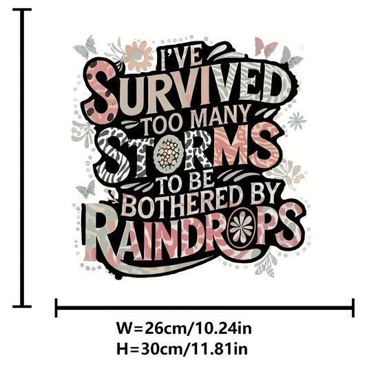 4 Sheets - English Letters - Heat Transfer Printing - Washable And Durable Ironing Transfer Stickers - Suitable for T-shirts, Hoodies, Jeans, Bags - Clothing Accessories - Ironing Paper