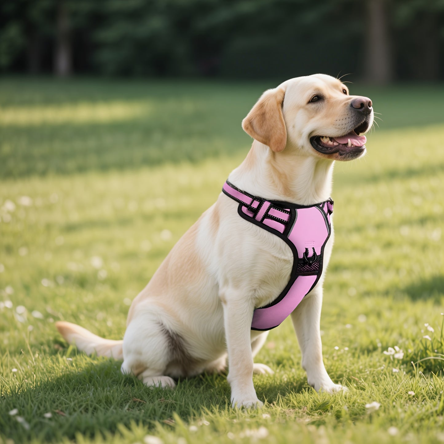 FURRYFECTION Reflective No Pull Harness With Leash Kit