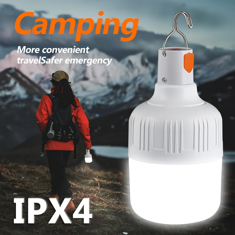 [Rechargeable LED Lanterns] 8pcs Rechargeable LED Camping Handheld Electric Lanterns | Portable Night Light, High Brightness Floodlight for Emergency, Fishing, Camping