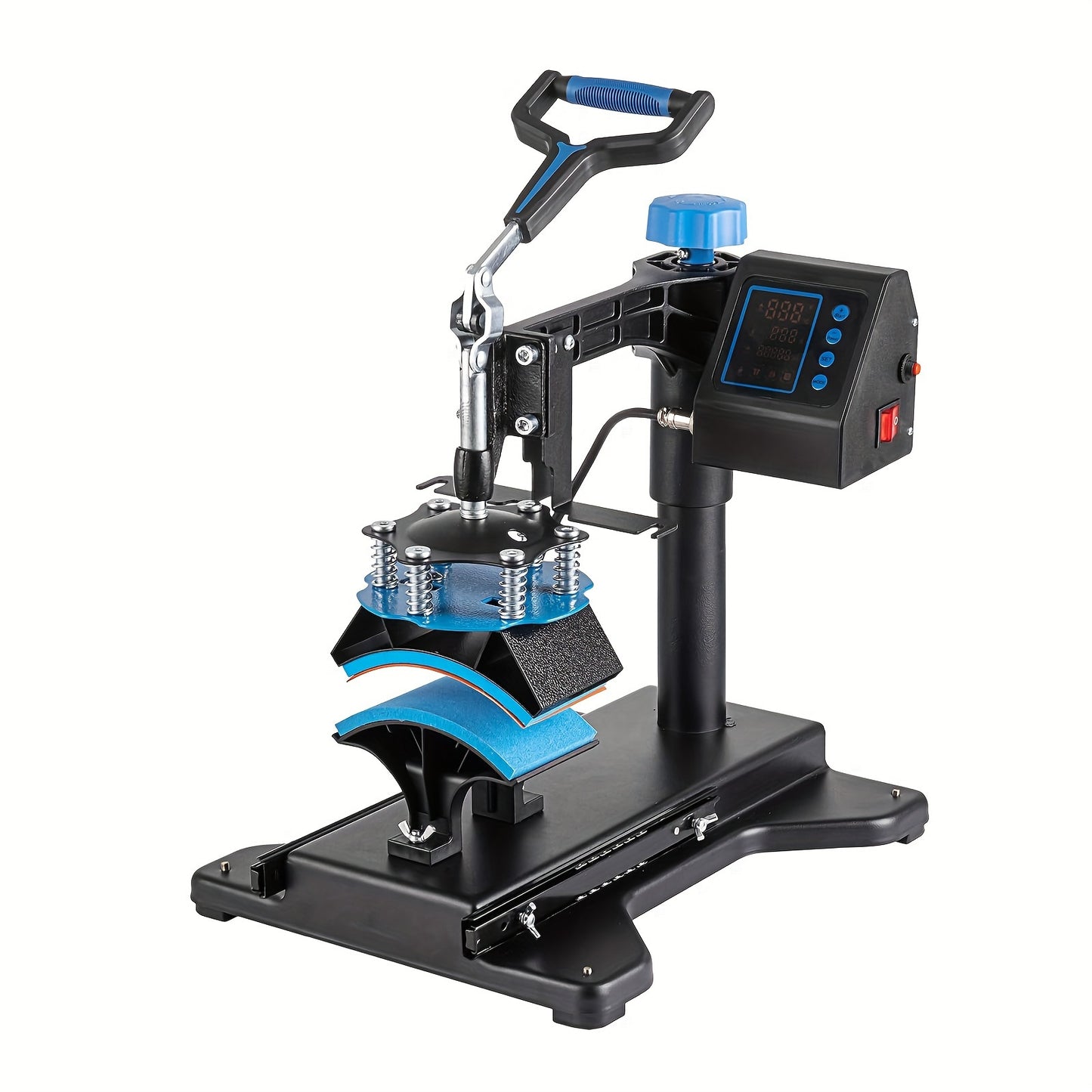 8 in 1 Heat Press Machine, 5 in 1 Heat Press, Sublimation T-Shirt Pressing Machines in Sizes 15X15 Inch, 12X15 Inch, And 12X10 Inch, Featuring a 360-Degree Swing Away Heat Transfer Machine, a Multifunctional Combo for T-Shirt