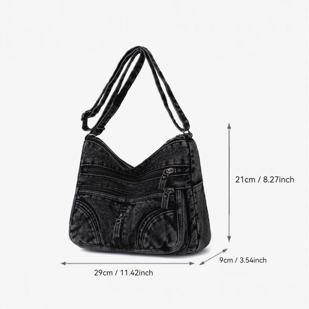 ' Tote Bag with Quilted / Texture - Large Capacity Mom Bag Suitable for Commuting, Shopping &, Adjustable Strap & Zipper Closure, Hand Washable Casual Handbag
