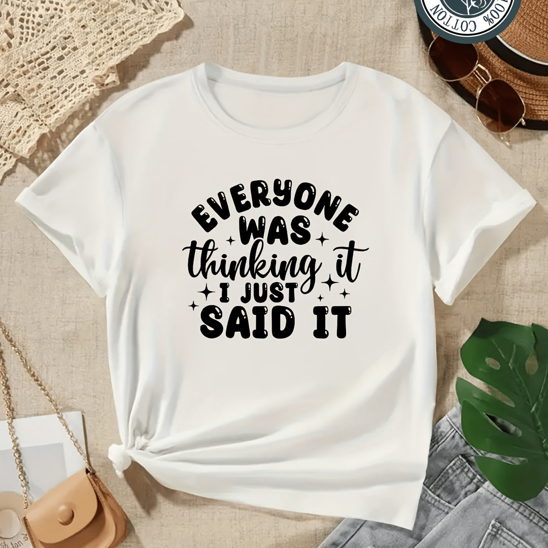 5pcs Black DTF Iron-On Transfer Stickers Compatible for T-Shirts, Pillows, Backpacks - Washable PVC Heat Press Decals with Cursive Lettering & "EVERY ONE WAS SAID IT" Phrase - Durable DIY Fabric Patches for Clothing Decoratio