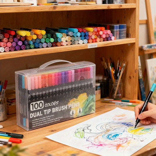 Double Headed Watercolor Pen Set With Art Markers For Painting