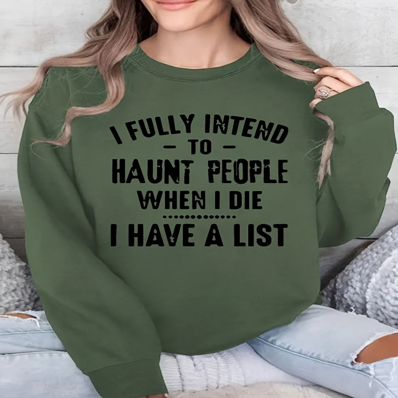 4 Sheets Funny Saying Heat Transfer Stickers - Bold "List" Quote Iron-On Papers, Washable & Durable Polyester Film for T-Shirts, Hoodies, Jeans, Bags - Clothing Decoration - Compatible with Home & Commercial Irons, Iron Stick