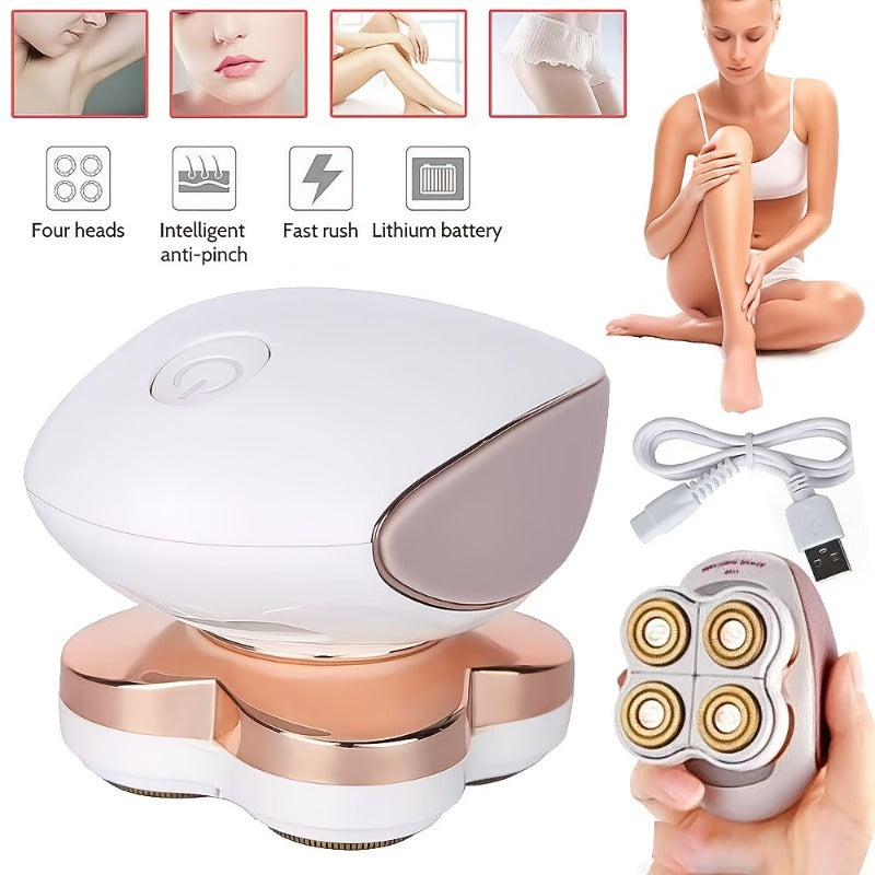 Elegant Trimmi FourHeaded 360 Degree AllInOneShaver and Hair Clipper Rechargeable