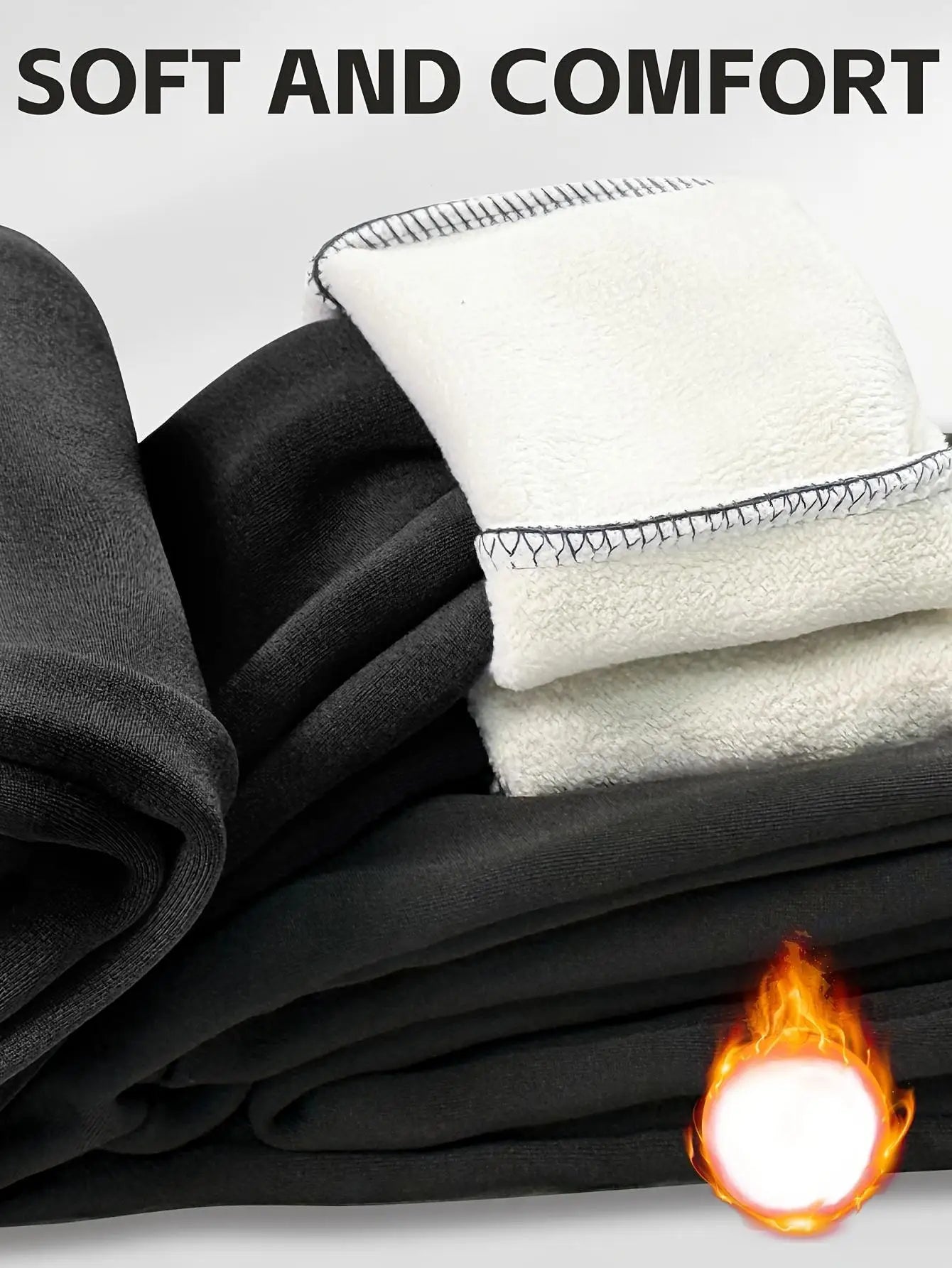 Womens High Waisted Fleece Pants Set With Functional Pockets For Yoga And Workouts Four Way Stretch-A