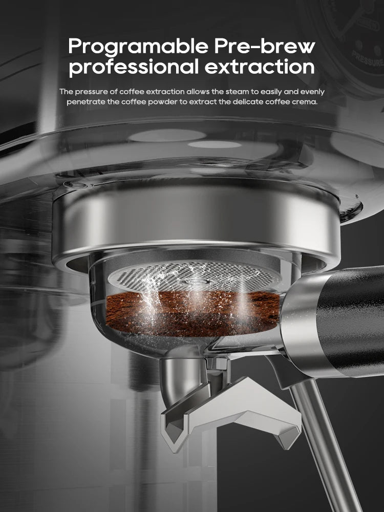 HiBREW H10B 20 Bar Semi Automatic Espresso Coffee Machine