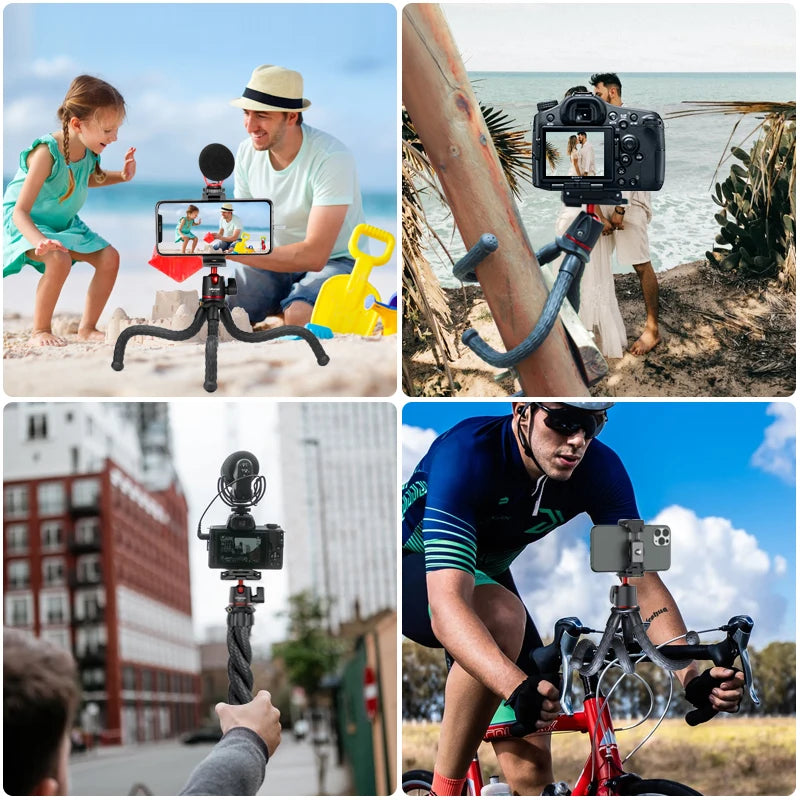 Ulanzi MT11 Flexible Tripod For Smartphone And DSLR Vlog 2 In 1