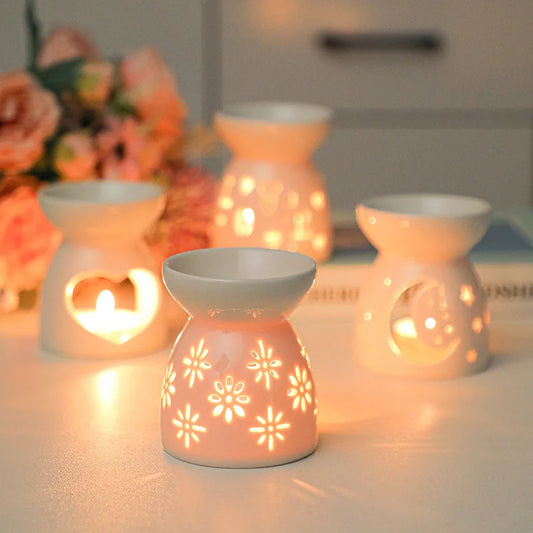 Ceramics Incense Burner And Essential Oil Heater For Aromatherapy