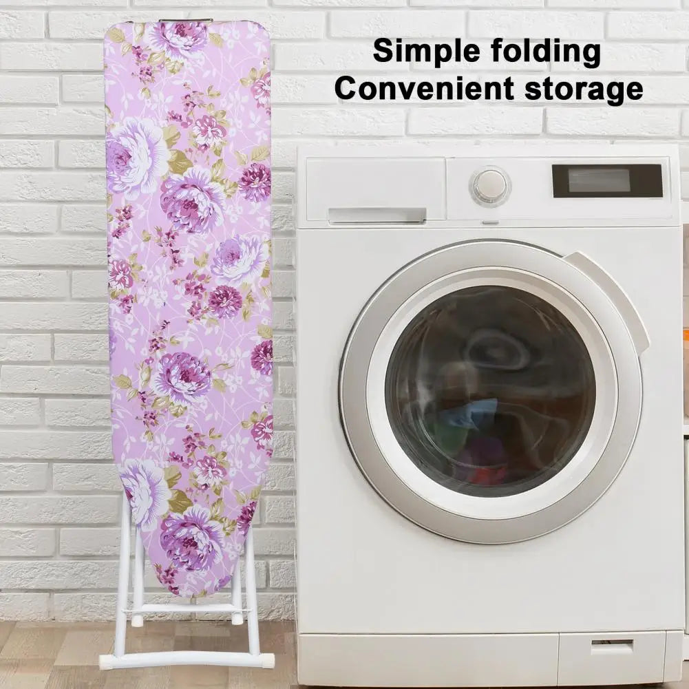 Foldable Ironing Board With Durable Heat Resistant Cover
