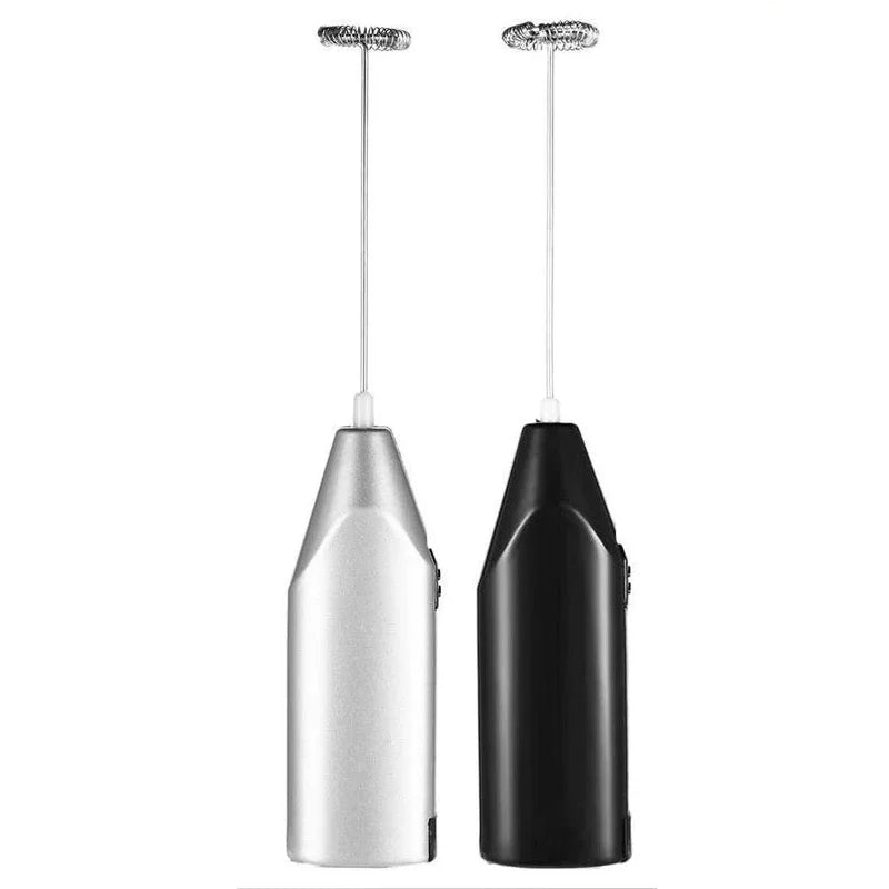 AEHOME Handheld Electric Milk Frother 1130 RPM Motor For Coffee Latte Cappuccino Velvety Microfoam At Home-A
