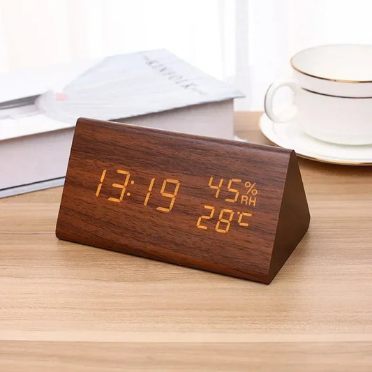 Macroupta LED Student Alarm Clock With Temperature Display Table Clock