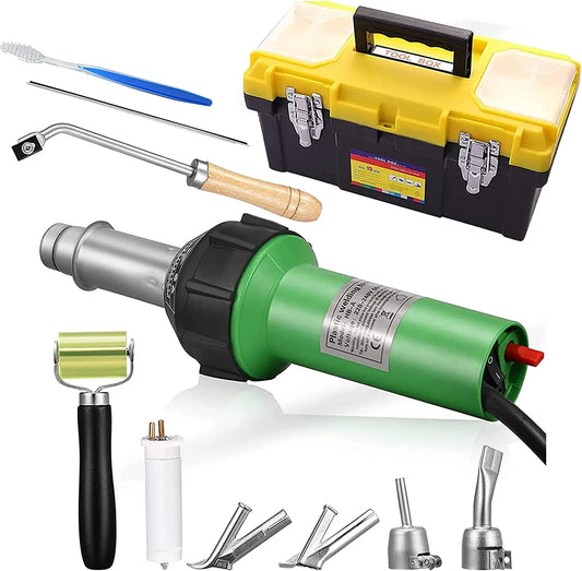 Plastic Welder 1600W Hot Air Torch For PE PVC Repairs
