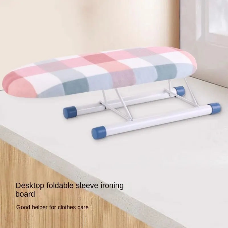 Portable Mini Ironing Board Rack For Clothes And Sleeves Storage Travel Size Lightweight-A