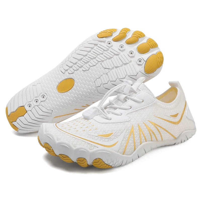 MAIJION Aqua Water Shoes Barefoot Beach Shoes For Men And Women Quick Dry Lightweight Non Slip Rubber Outsole-A