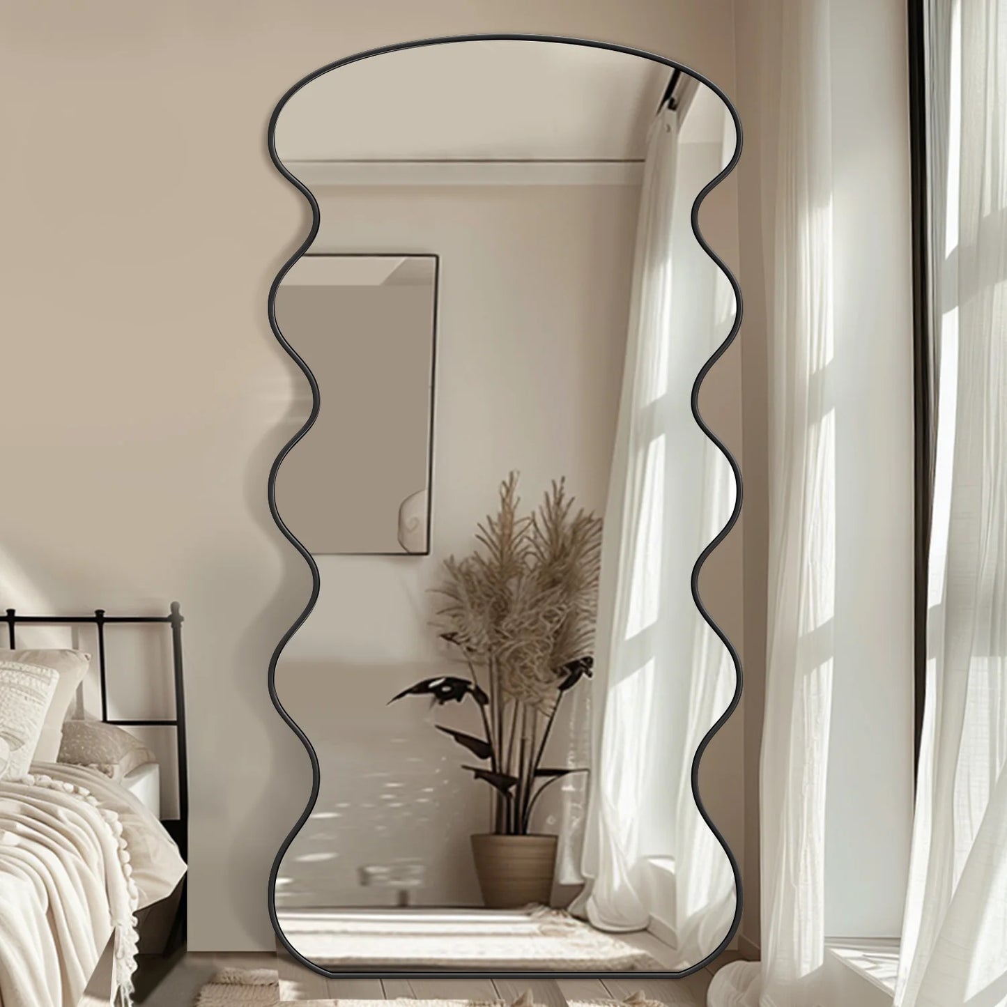 Antok Elegant Mirror With Stand For Bedroom And Living Room