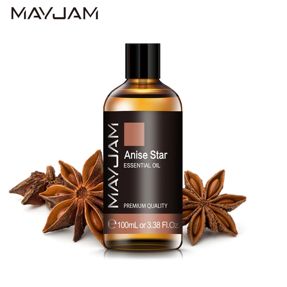 MAYJAM Essential Oils for Humidifier Aromatherapy Lavender Eucalyptus Rose