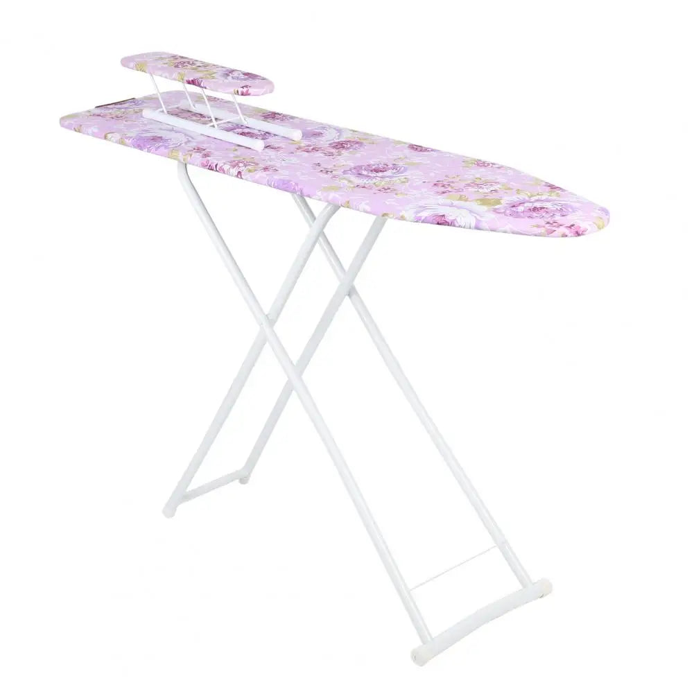 Foldable Ironing Board With Durable Heat Resistant Cover