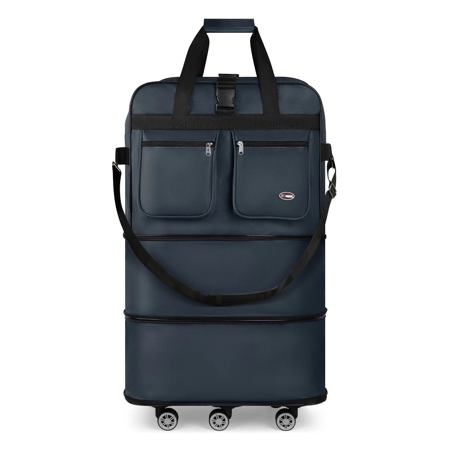 New York XPress Foldable Expandable Travel Luggage Bag Water Resistant Lightweight Durable Travel Companion-A