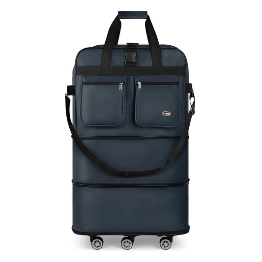 New York XPress Foldable Expandable Travel Luggage Bag Water Resistant
