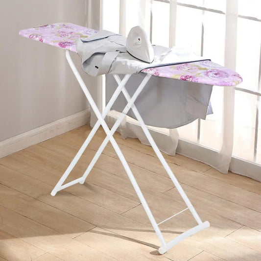 Foldable Ironing Board With Heat Resistant Cover For Home Use