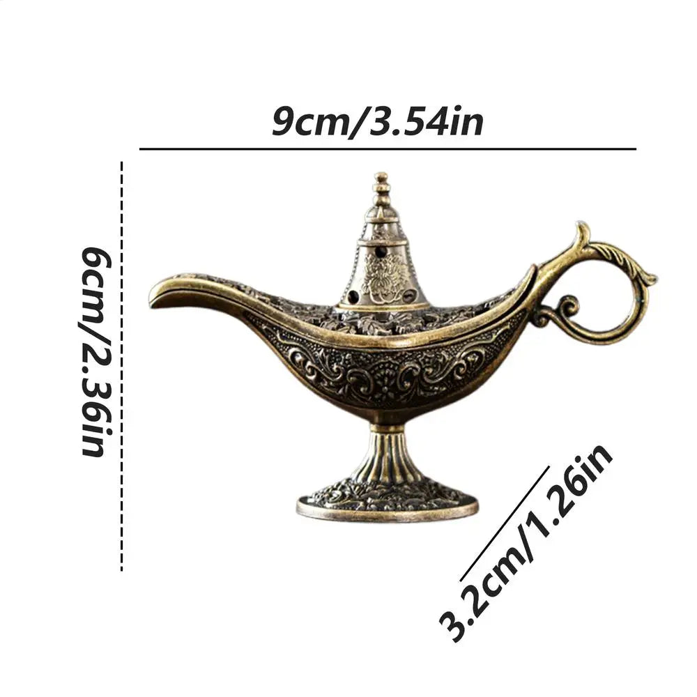 Stainless Steel Incense Burner Holder Hollow Out Ornament