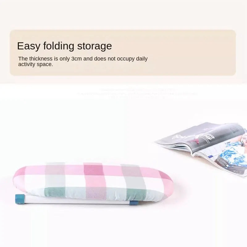 Portable Mini Ironing Board Rack For Clothes And Sleeves Storage Travel Size Lightweight-A