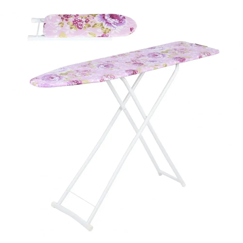 Foldable Ironing Board With Durable Heat Resistant Cover