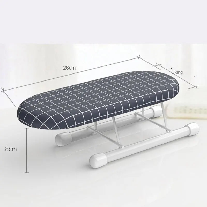 Portable Mini Ironing Board Rack For Clothes And Sleeves Storage Travel Size Lightweight-A