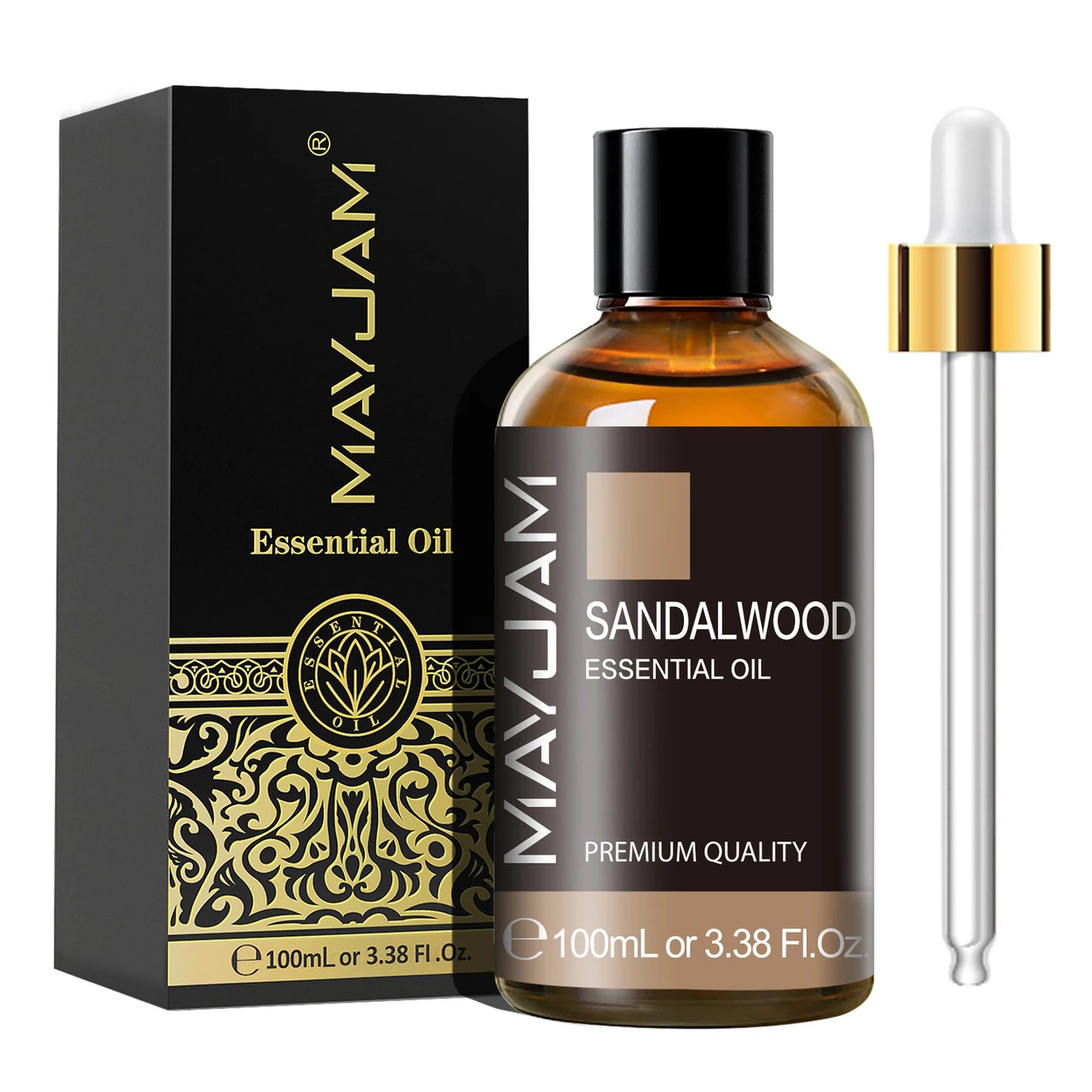 MAYJAM Vanilla Sweet Orange Eucalyptus Lavender Sandalwood Essential Oil-A