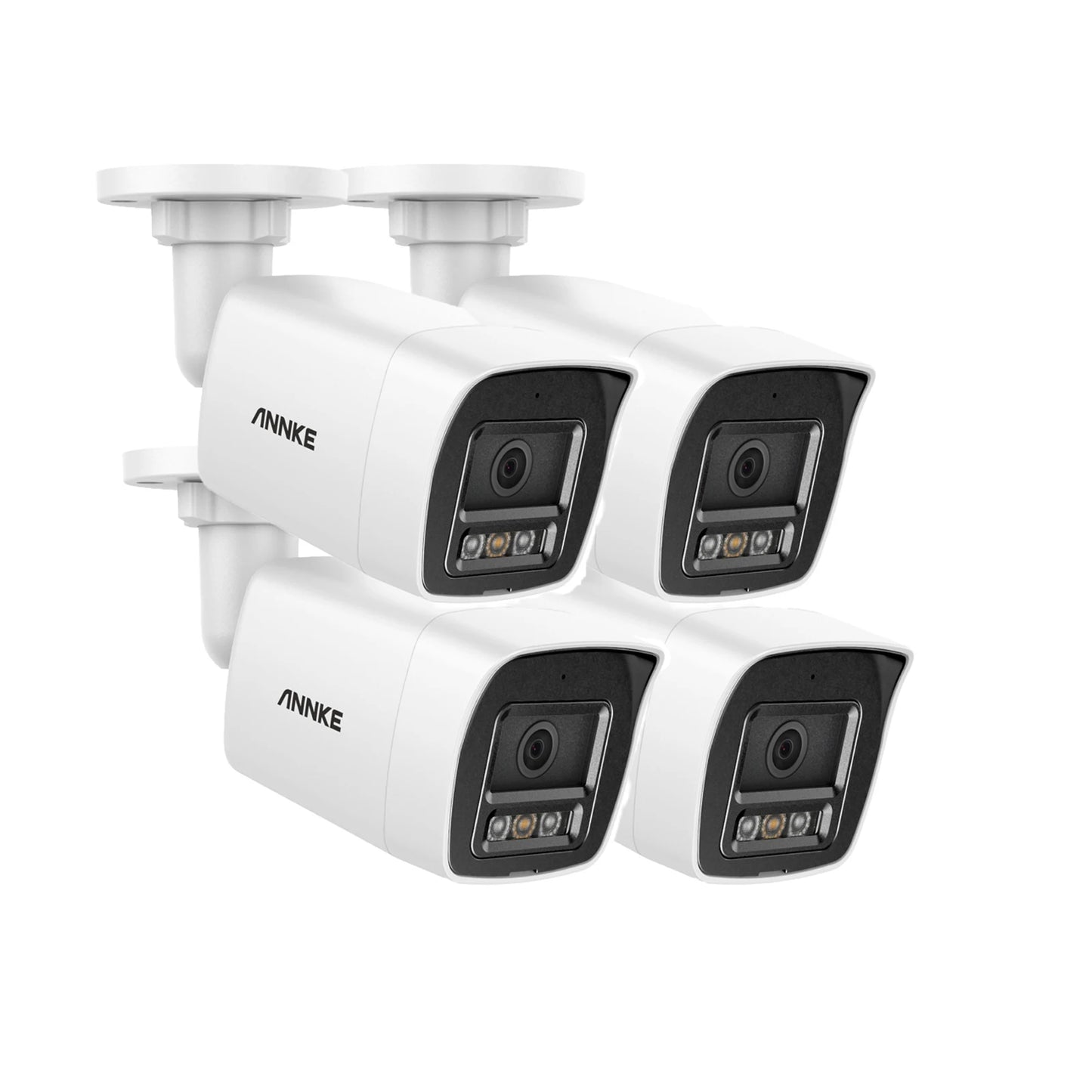 ANNKE 8MP POE Security Camera Kit With Night Vision Weatherproof