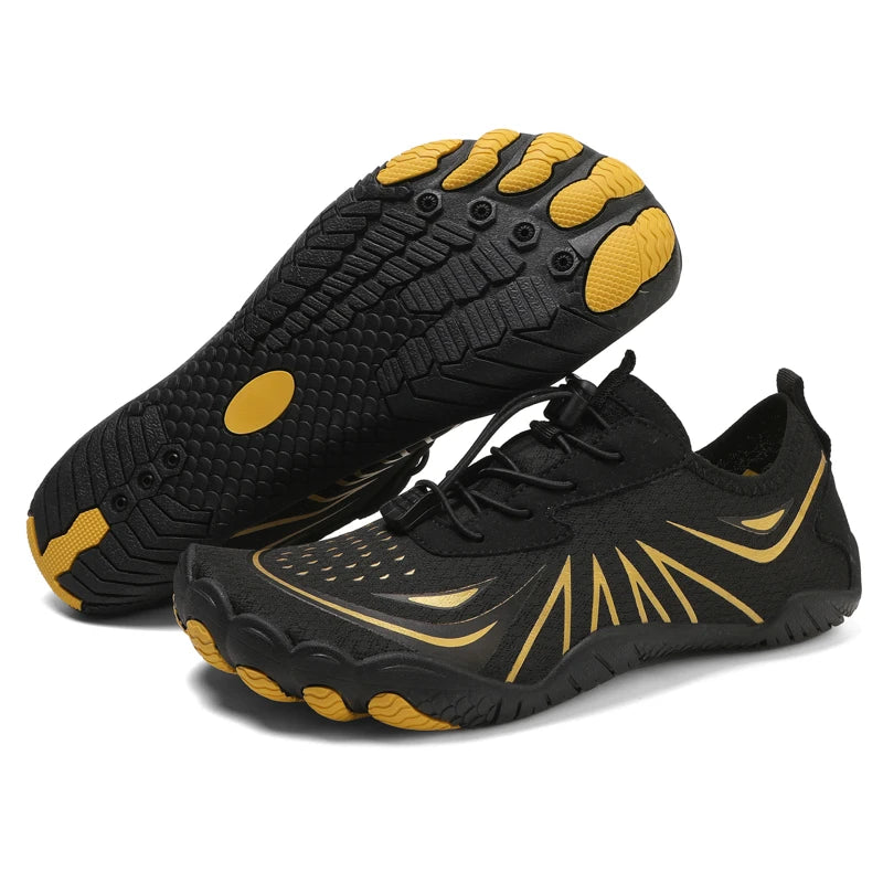 MAIJION Aqua Water Shoes Barefoot Beach Shoes For Men And Women Quick Dry Lightweight Non Slip Rubber Outsole-A