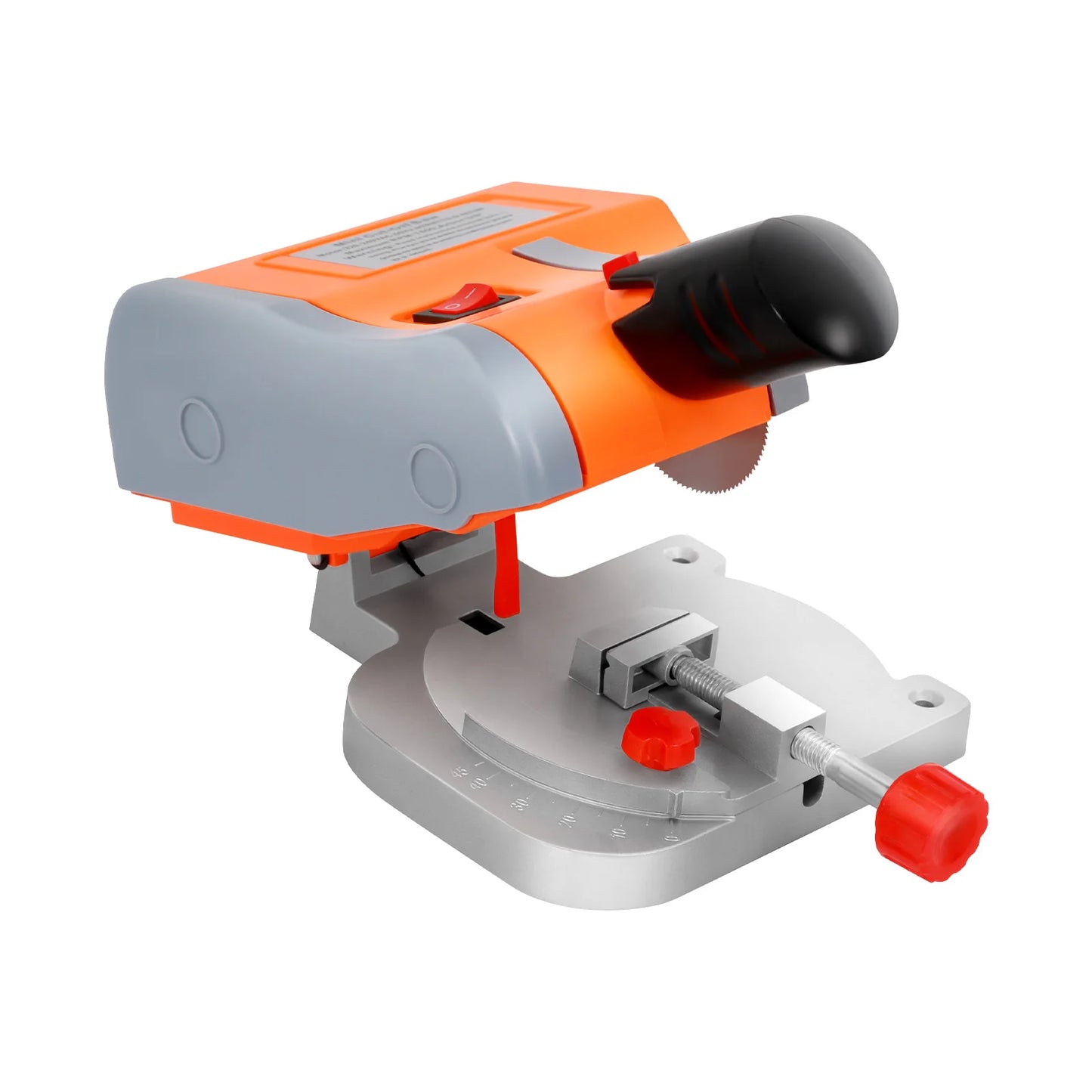 90W Mini Cut Off Saw Benchtop 110V 7800RPM For Metal Cutting With 1.97 Inch 100T Blade-A