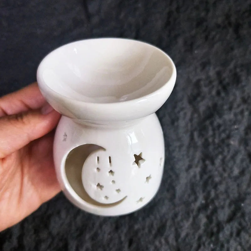 Ceramics Incense Burner And Essential Oil Heater For Aromatherapy