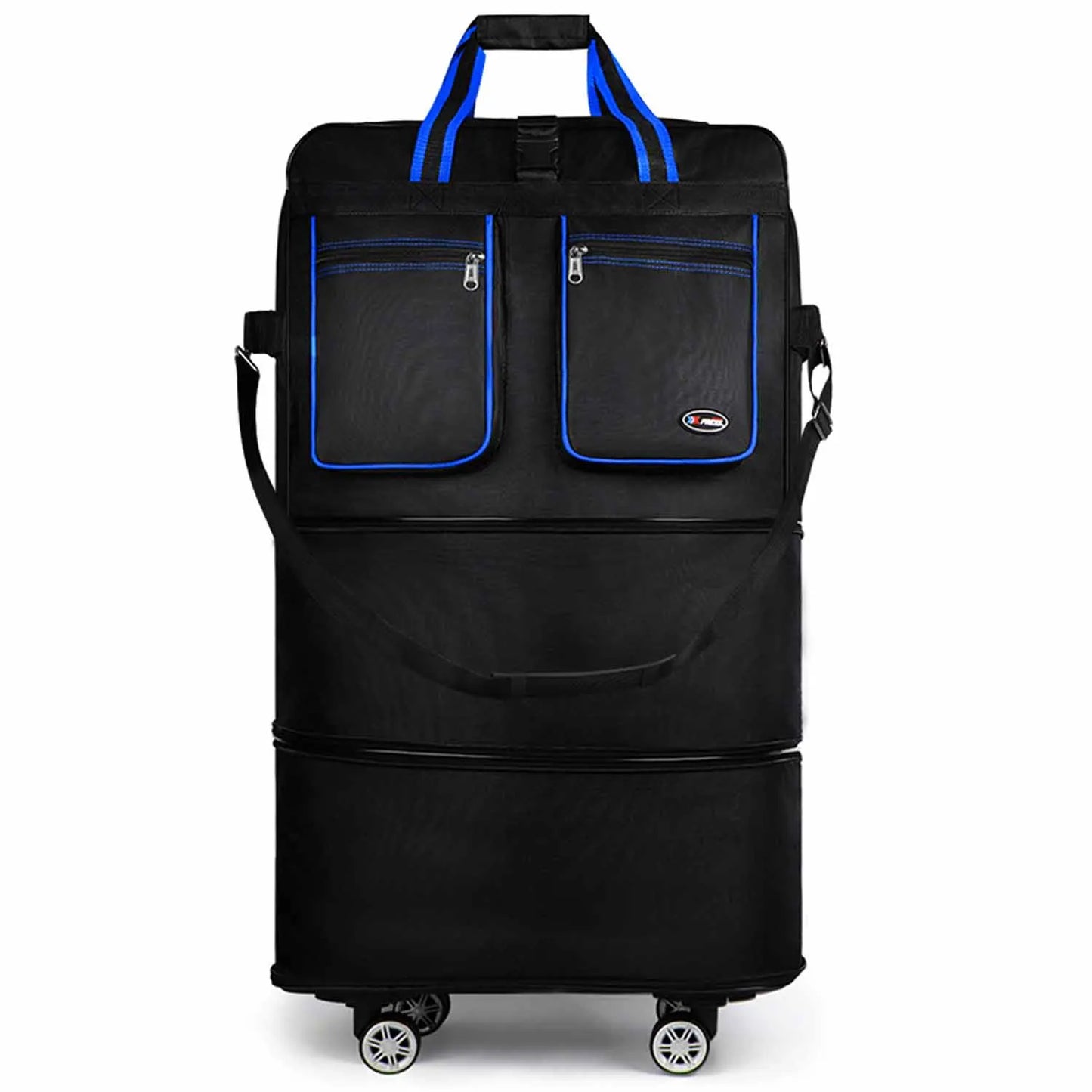 New York XPress Foldable Expandable Travel Luggage Bag Water Resistant Lightweight Durable Travel Companion-A