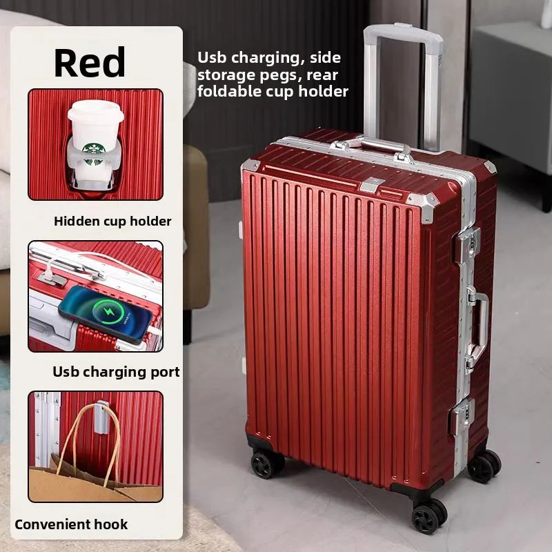 Ultra Lightweight Polycarbonate Luggage Set With Durable Shell And Easy Handling For Travel-A