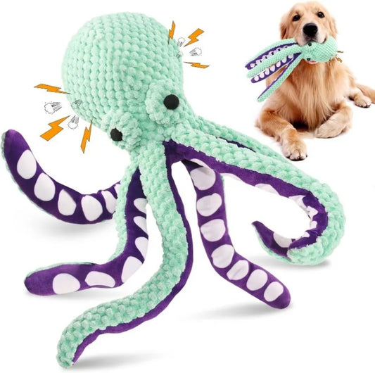 Ultra Soft Plush Squeaky Dog Toy For All Breeds Training