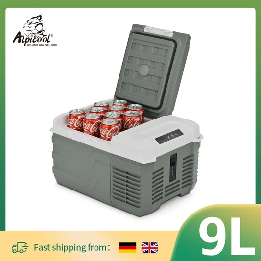 Alpicool NL9 Portable Refrigerator 12V 24V Car Cooler For Camping