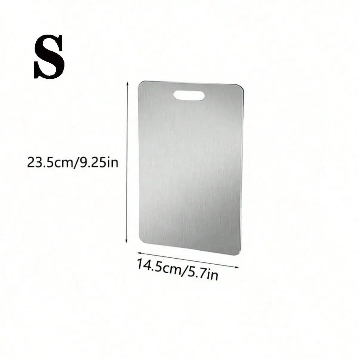 Titanium And 304 Stainless Steel Cutting Board Antibacterial Kitchen Non Slip Durable Surface-A