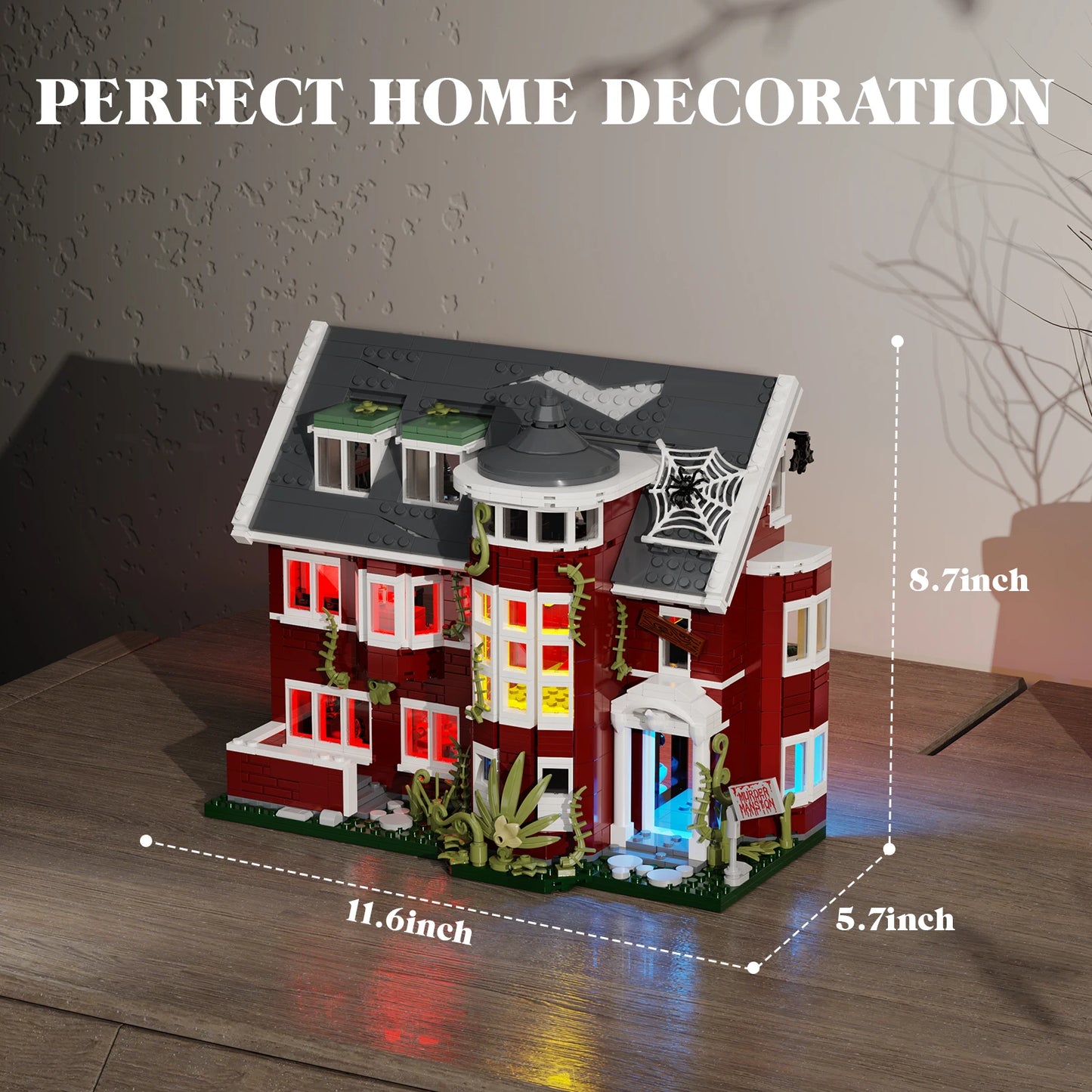 AHS Murder House Building Set 1171 Pieces American Horror Story Bricks Gift Set Collection-A