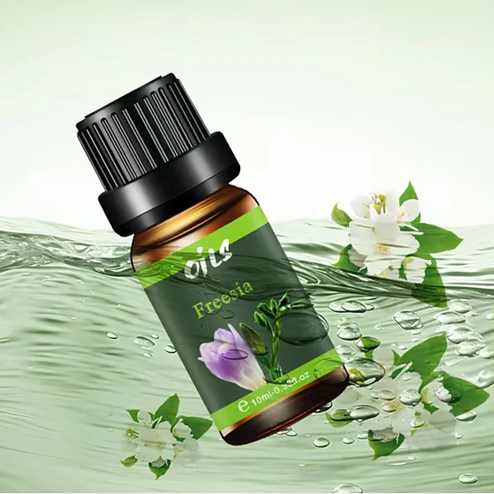 Natural Aromatherapy Oils Set Lavender Rose Osmanthus 6 Piece