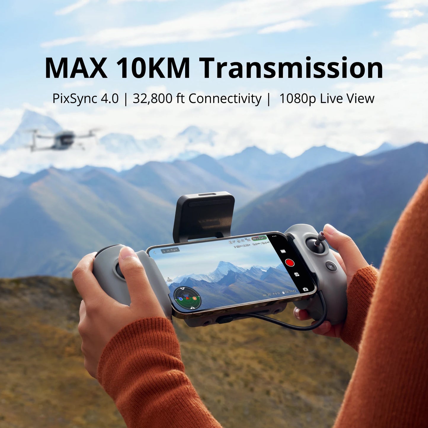 Potensic Atom 2 Drone 4K Video 8K Photo 3 Axis Gimbal Under 249g Portable Pro Style-A