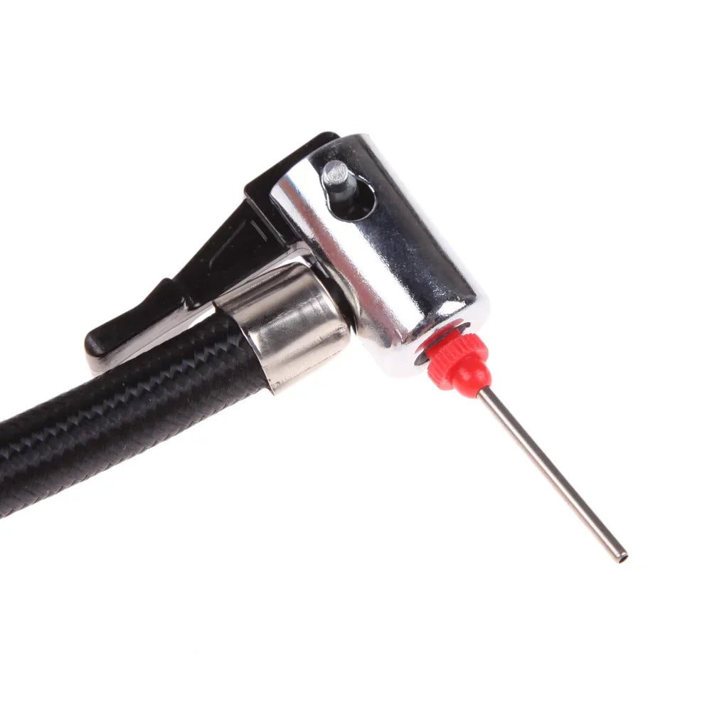 Alloet 12V Portable Tire Inflator With Pressure Gauge For Car And Bike Tires Plus Sports Balls Air Mattresses And More-A