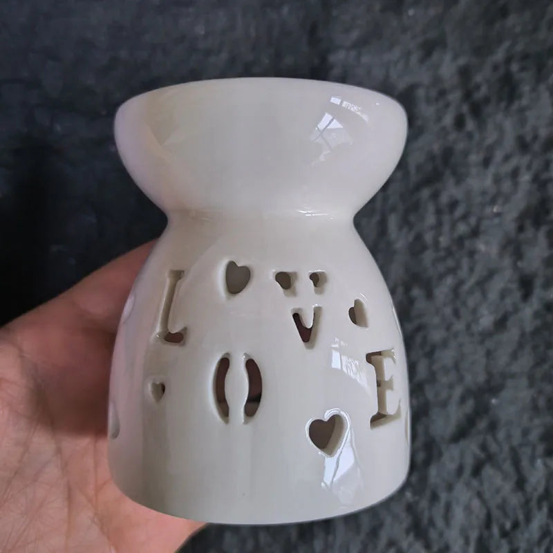 Ceramics Incense Burner And Essential Oil Heater For Aromatherapy