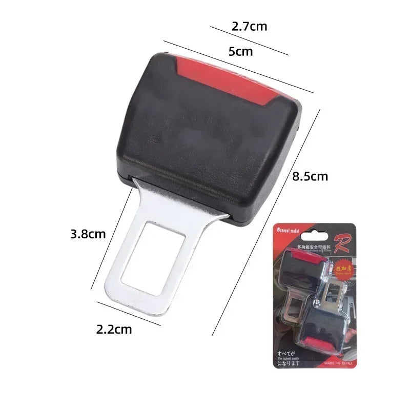 Car Seat Belt Clip Extension 2 Pack for Safer Travel and Easy Buckle Access in Cars and SUVs-A