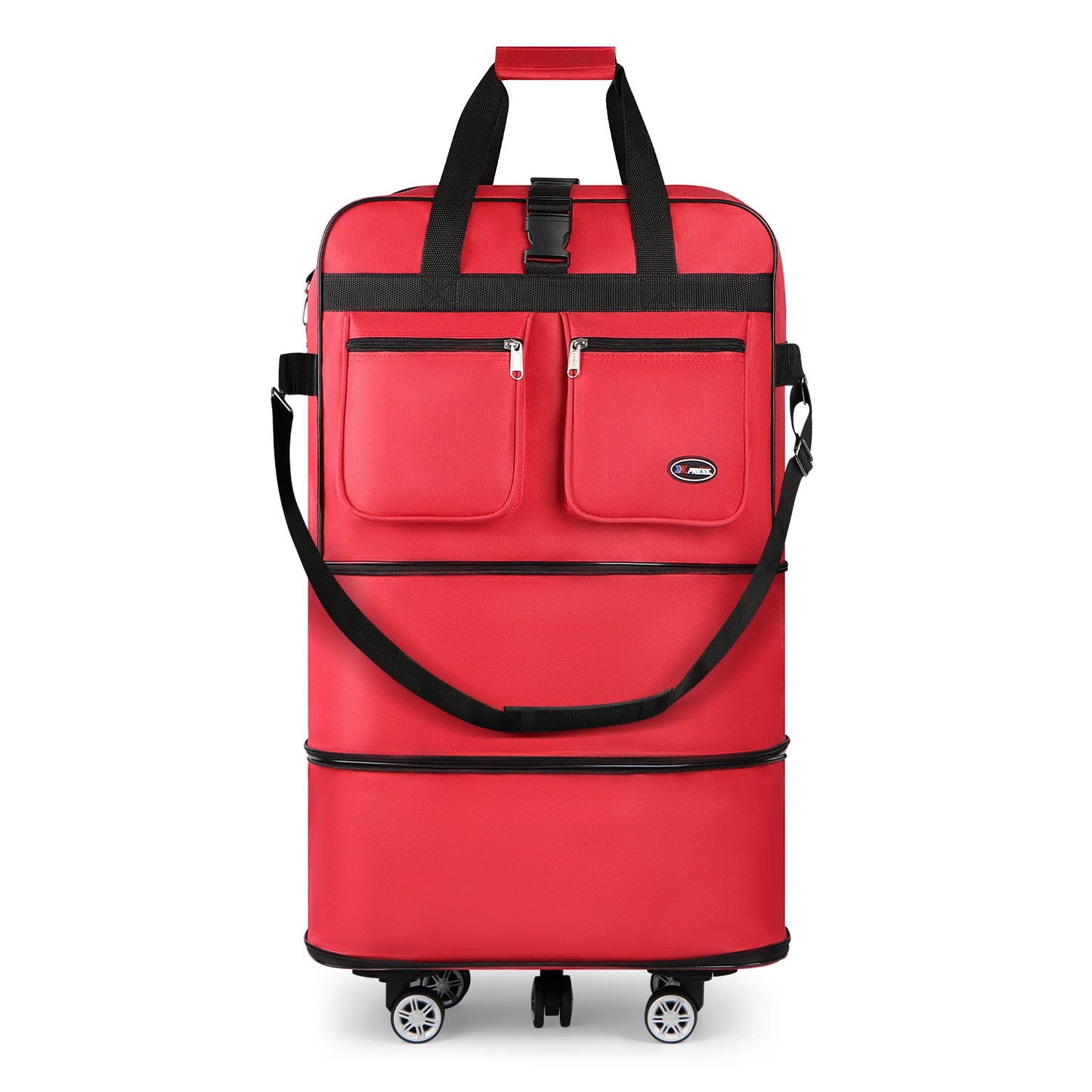 New York XPress Foldable Expandable Travel Luggage Bag Water Resistant Lightweight Durable Travel Companion-A